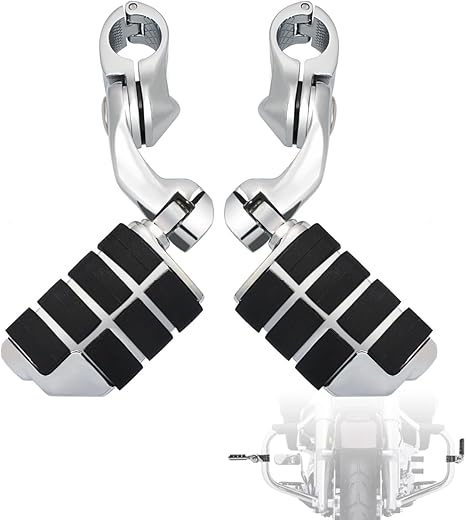 Hwy Pegs Short Angle Fat Chrome